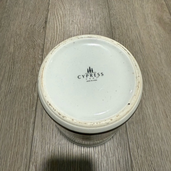 Ceramic Rooster Utensils Holder - Picture 3 of 6